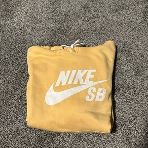 Yellow Nike hoodie